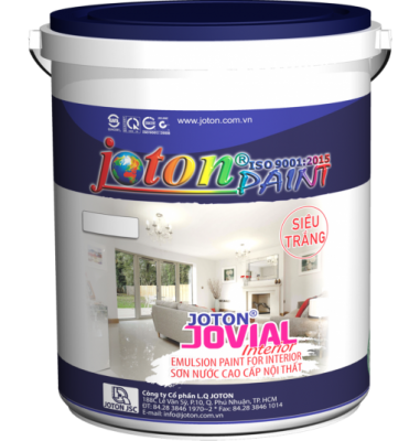 Các loại sơn nội thất Joton dễ lau chùi được nhiều khách hàng sử dụng
